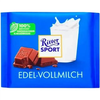 Шоколад Ritter Sport молочний з альпійським молоком 100 г