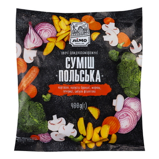 Суміш Овочева Лімо Польська швидкозаморожена 400г