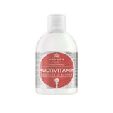 Шампунь 1л Kallos мульт.з додав.екстракту женьшеню,олії авокадо/олив.олії та протеїну шовку п/флак