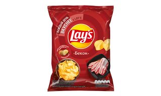 ჩიფსი /ლეისი ბეკონით /81 გრ