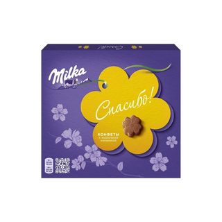 Набор Milka конфет с молочной начинкой 110 г