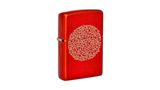 Zippo, სანთებელა, Metallic Red - Georgian Alphabet Design