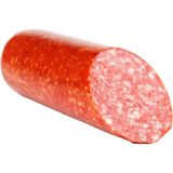 Ковбаса Майстерня ковбас Сервелат напівкопчена вагова, 100г