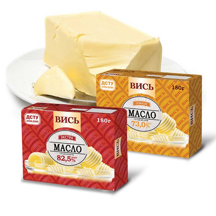 Масло вершкове.