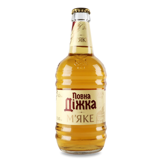 Пиво Повна Діжка М'яке світле 0,45л