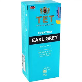 Чай ТЕТ Everyday Earl Grey чорний байховий дрібний з ароматом бергамоту 20x2 г