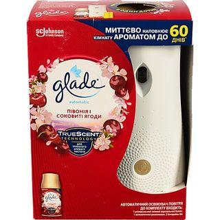 Освiжувач Глейд 300мл півонія соковиті ягоди