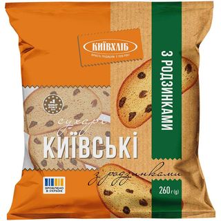 Сухарі Київхліб Київські 260 г