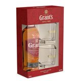 Віскі Grants Triple Wood 07 + 2 стакана (сувенірний набір)