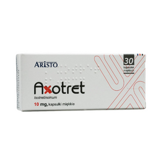 აქსოტრეტი კაფსულა 10მგ #30 0 Axotret 10mg capsule #30