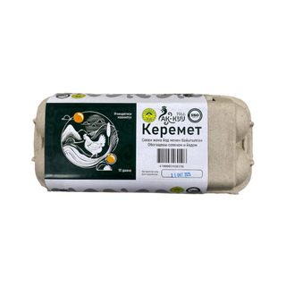 Яйцо куриное ак-куу керемет 10шт