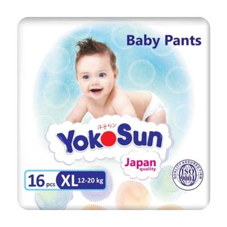 Подгузники - Трусики Yokosun Xl 12-20 Кг 16 Шт