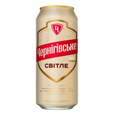 Пиво Чернігівське світле пастеризоване 4.8% 0.5 л
