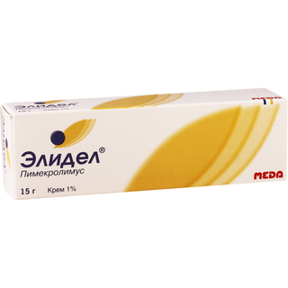 ელიდელი კრემი 1% 15გრ ტუბი #1 0 Elidel cream 1% 15g #1