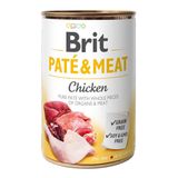 Brit Pate and Meat Dog консерви з куркою для собак, 400 г