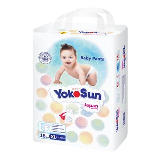 Подгузники-трусики детские "YokoSun" (12-20кг) 16шт. Размер XL
