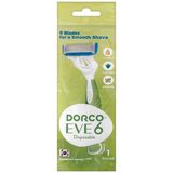 საპარსი საშუალება "დორკო" ერთჯერადი, ქალის 6 პირიანი / 8801038584461