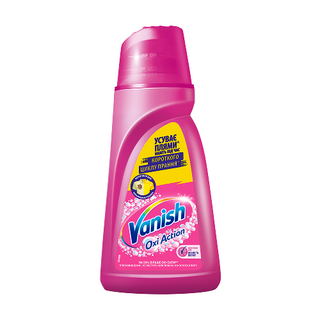Засіб для виведення плям VANISH Oxi Action Інтелект Plus Pink 1 л