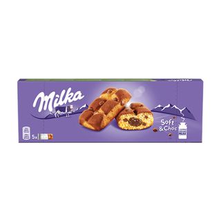 Пирожное Milka бисквитное с шоколадной начинкой, 175гр