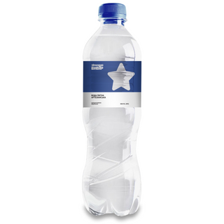 Вода питна Зірковий вибір сильногазована 0,5л