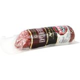 Ковбаса Алан Брауншвейгська сирокопчена вищий гатунок 1/2 вагова, 100г