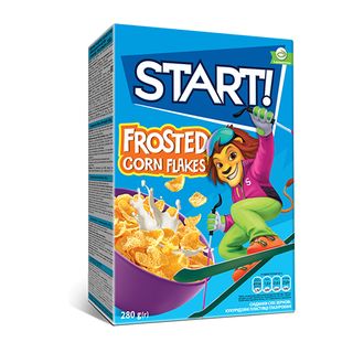 Сухі Сніданки Старт Пластівці Глазуровані Медові 280г