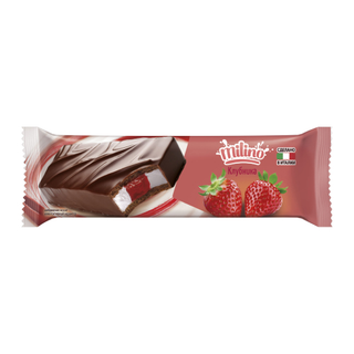 Пирожное охлажденное Milino со вкусом клубники 30 г