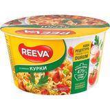 Локшина Reeva яєчна швидкого приготування зі смаком курки чаша 75 г