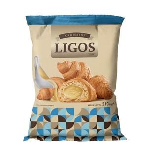 Круасан 210г Лігос з начинкою зі смаком згущеного молока