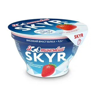 Йогурт Яготинський SKYR Полуниця 1.8% 140 г