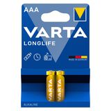 Батарейка VARTA LONGLIFE AAА LR03 - блістер 2 шт.