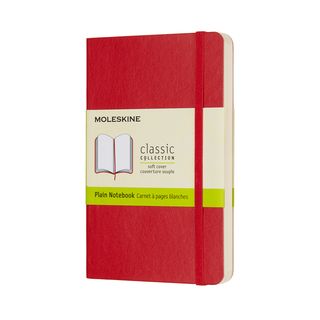 Записник Moleskine Classic Кишеньковий / Нелінований Червоний М’який