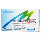 Метилурацил Суп. Ректал. 0,5 Г №10 (5х2)