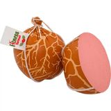 Ковбаса Алан Фітнес з яловичини варена вищий гатунок вагова, 100г