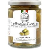 Оливки зелені DISPAC БЕЛЛА ді ЧЕРІНЬОЛА в розсолі  314 мл