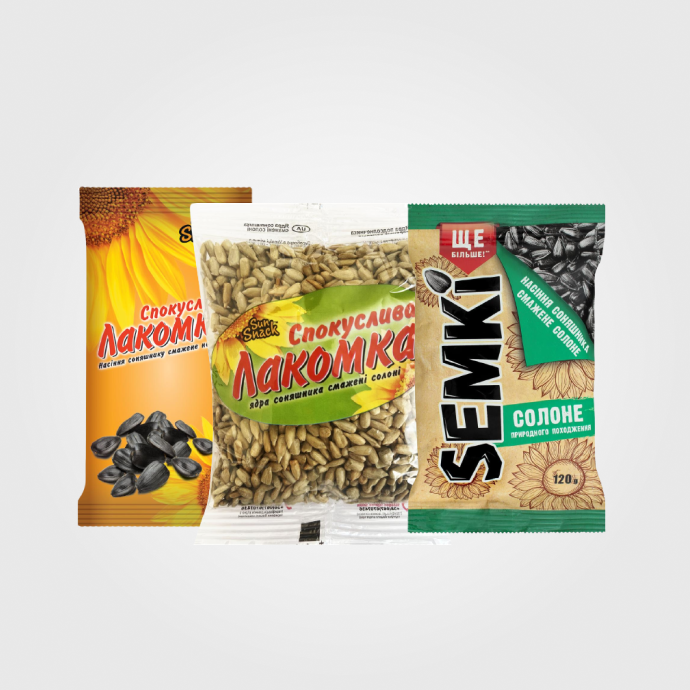 Снеки з насіння