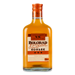 Коньяк Bolgrad ординарний 3 зірки 0,25л