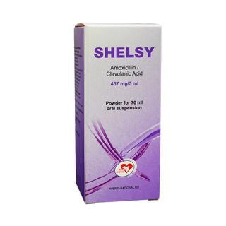 Shelsy - შელსი ფხვნილი სუსპენზიის მოსამზადებლად 457მგ/5მლ 70მლ