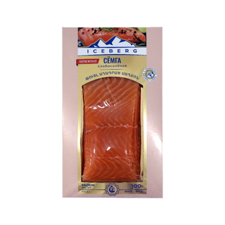 Սաղմոնի ֆիլե թույլ աղի «Այս Բերգ»  300գր