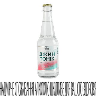 Слабоалкогольний напій Оболонь Джин Тонік 8% 0.33 л
