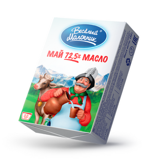 Домик в Деревне Масло сливочное 72.5% 180гр- 3264