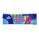 Губки кухонні 10 шт Розумний вибір кольорові