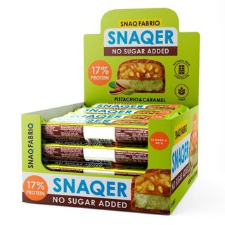 SNAQ FABRIQ "SNAQER" შოკოლადის ფილა, ფისტა და კარამელი 50გრ