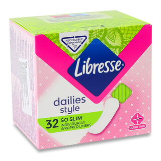 Прокладки щоденні Libresse Dailies Style 32шт