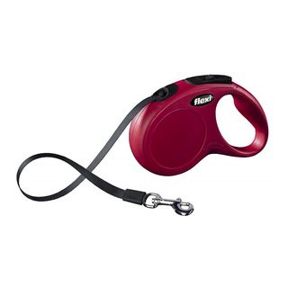 Рулетка Flexi NEW CLASSIC S 5м/15кг (стрічка) червона