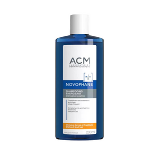 ისისფარმა - ACM ნოვოფანი შამპუნი თმის ცვენის საწინააღმდეგო ენერგეტიკული ყველა ტიპის თმის 200მლ 410 Novophane Energizing Shampoo 200 ml 0410