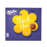 შოკოლადის ნაკრები მილკა რძიანი შოკოლადი თხილის შიგთავსით  110გრ