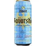 Пиво Zibert Bavarske світле пастеризоване 5% 0.5л