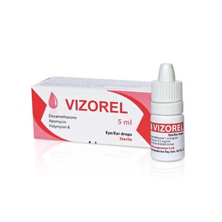 Vizorel - ვიზორელი თვალის/ყურის წვეთები 5მლ