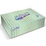 Selpak Серветка гігієнічна в коробці 3 шар Міні Микс 70 шт